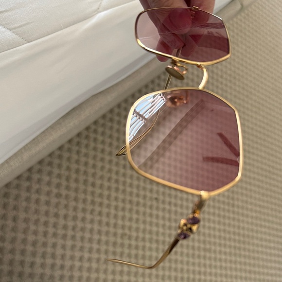 Alexander McQueen Rose-Tinted Sunglasses
Brand new.  Never worn . main image 7